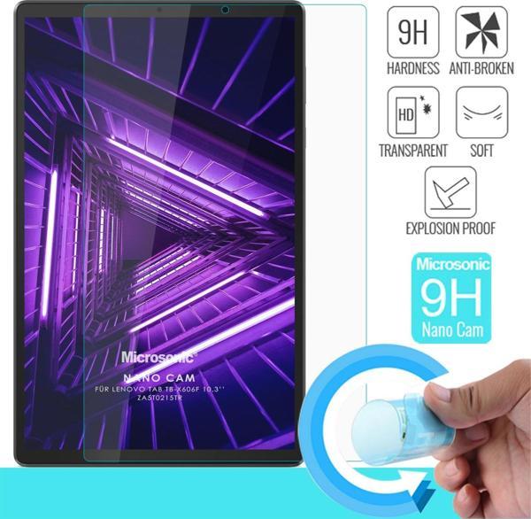 Microsonic Lenovo Tab M10 Plus TB-X606F 10.3" (ZA5T0215TR) Nano Glass Screen Protector - Image 1