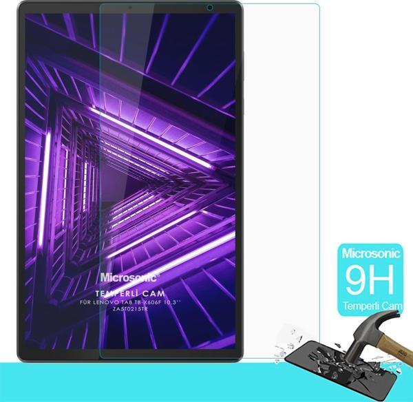 Microsonic Lenovo Tab M10 Plus TB-X606F 10.3" (ZA5T0215TR) Tempered Glass Screen Protector - Image 1