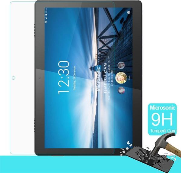 Microsonic Lenovo Tab M10 TB-X605F 10.1" (ZA480027TR) Tempered Glass Screen Protector - Image 1
