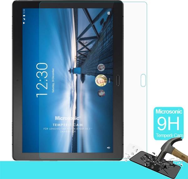 Microsonic Lenovo Tab P10 TB-X705F 10.1" (ZA440011TR) Tempered Glass Screen Protector - Image 1