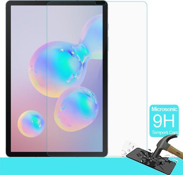 Microsonic Samsung Galaxy Tab S6 10.6" T860 Temperli Cam Ekran Koruyucu - Image 1