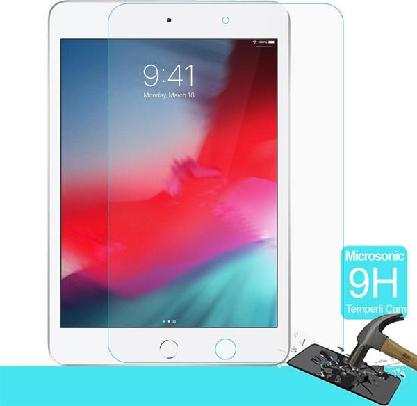 Microsonic Apple iPad Mini 5 7.9'' 2019 (A2133-A2124-A2125-A2126) Temperli Cam Ekran Koruyucu - Image 1