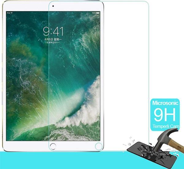 Microsonic Apple iPad 9.7 2018 Temperli Cam Ekran koruyucu - Image 1