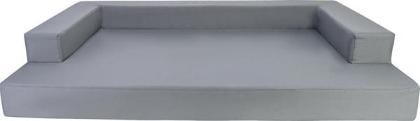 Pet Comfort Gloria Sofa Orthopedik Su Geçirmez Köpek Yatağı, Gri 120x80x10cm - Image 1