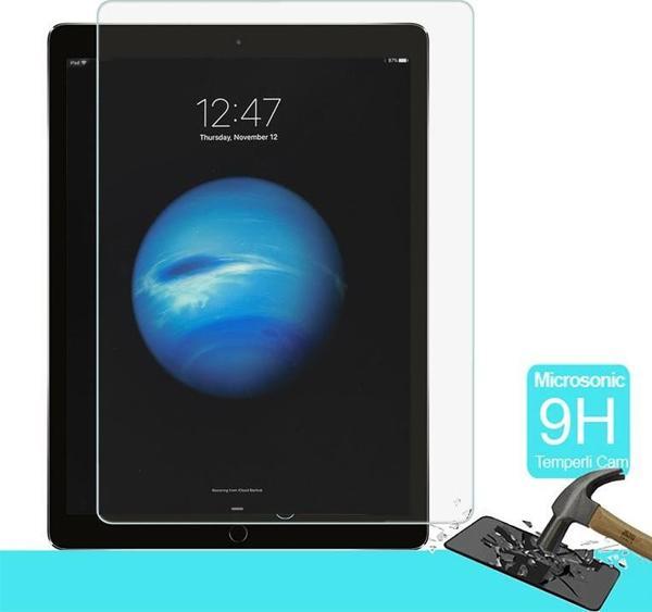 Microsonic Apple iPad Pro 9.7 2017 Kırılmaz Temperli Cam Ekran koruyucu film - Image 1