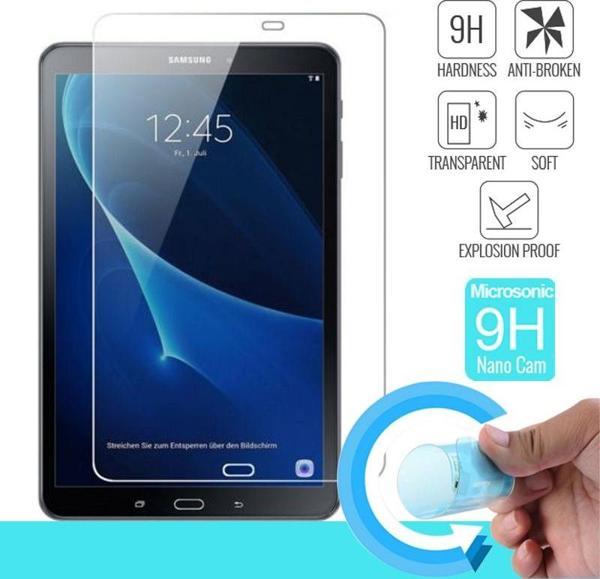 Microsonic Samsung Galaxy Tab A 10.1'' T580 Nano Cam Ekran koruyucu Kırılmaz film - Image 1
