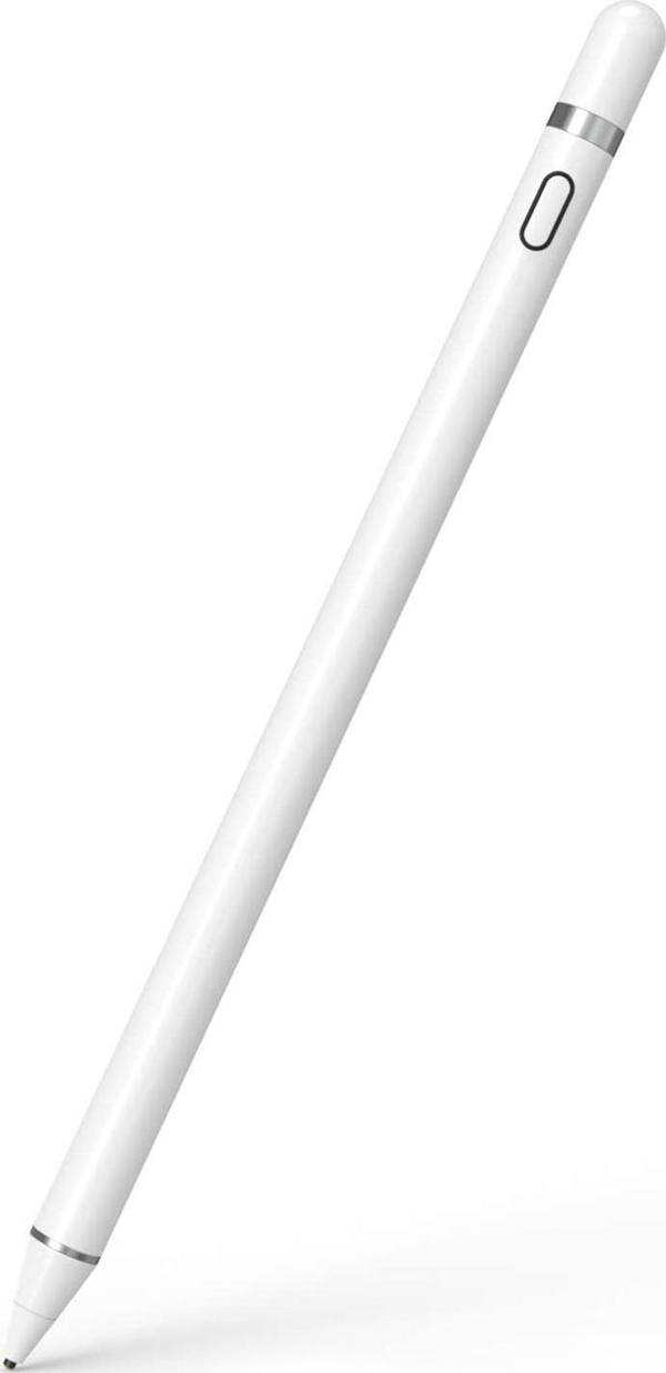 Microsonic Pencil Hassas Stylus Şarj Edilebilir Dokunmatik Çizim Kalemi Beyaz - Image 1