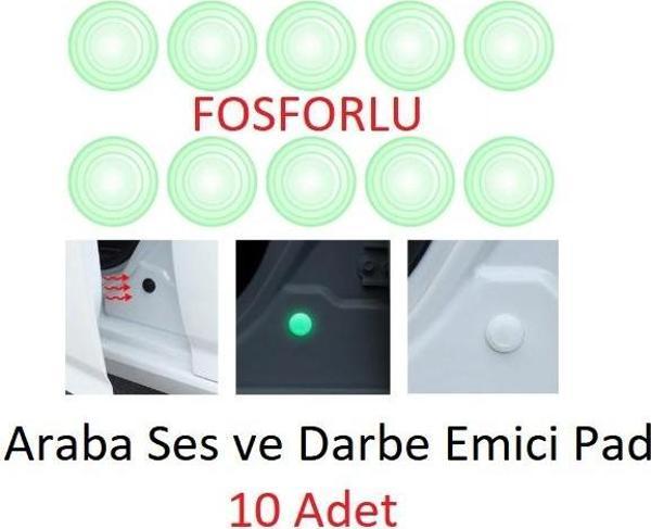 Fosforlu Araba Kapı Ses ve Darbe Emici Pad 10 Adet - Image 1