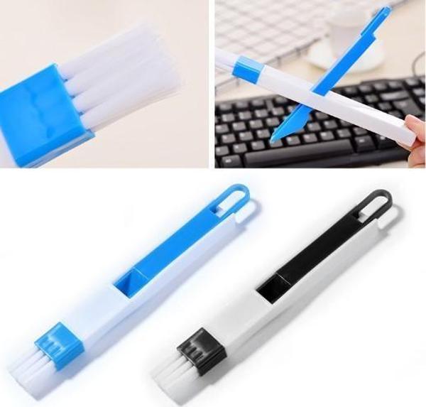Klavye ve Pencere Oluğu Temizleme Fırçası Mini Kürekli - Image 1
