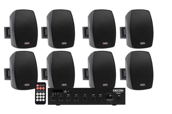 Luxury, Üst Segment Profesyonel 8 Hoparlör 1 Anfili , Yat Tekne Mağaza Kafe Ses Sistemi - Image 1