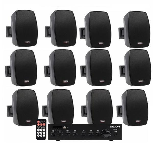 Luxury, Üst Segment Profesyonel 12 Hoparlör 1 Anfili , Yat Tekne Mağaza Kafe Ses Sistemi - Image 1