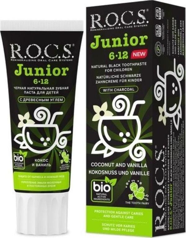 Rocs Diş Macunu 6-12 Hindistan Cevizi 60 Ml - Image 1