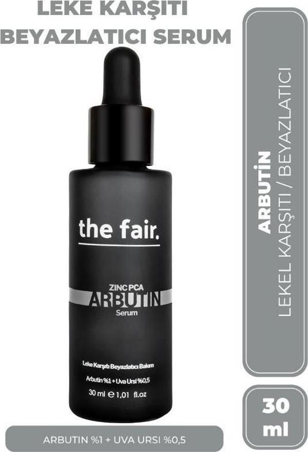 Arbutin Cilt Tonu Eşitleyici Leke Karşıtı Vegran Cilt Serumu %1 Arbutin+ %0.5 Uva Ursi 30 ml - Image 1