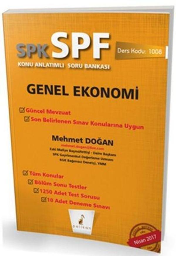 SPK SPF Genel Ekonomi Konu Anlatımlı Soru Bankası - Pelikan Yayınları - Image 1