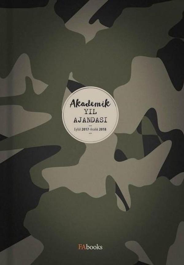 Kamuflaj Akademik Yıl Ajandası 2017-2018 - Fabooks Yayınevi - Image 1