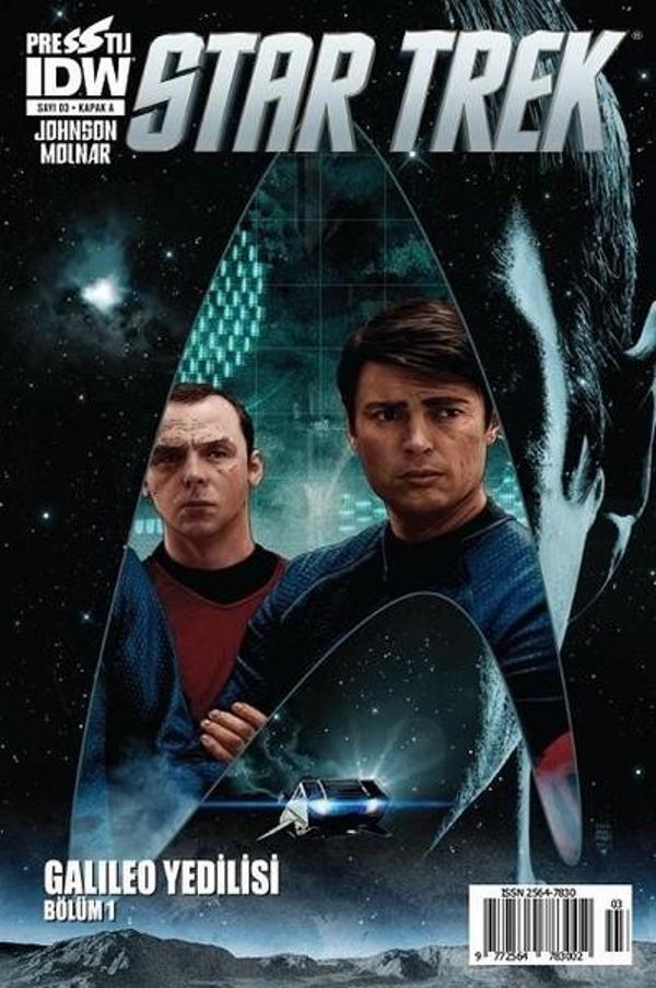 Star Trek Sayı 3 Kapak A-Çizgi Roman Dergisi - Presstij Kitap - Image 1