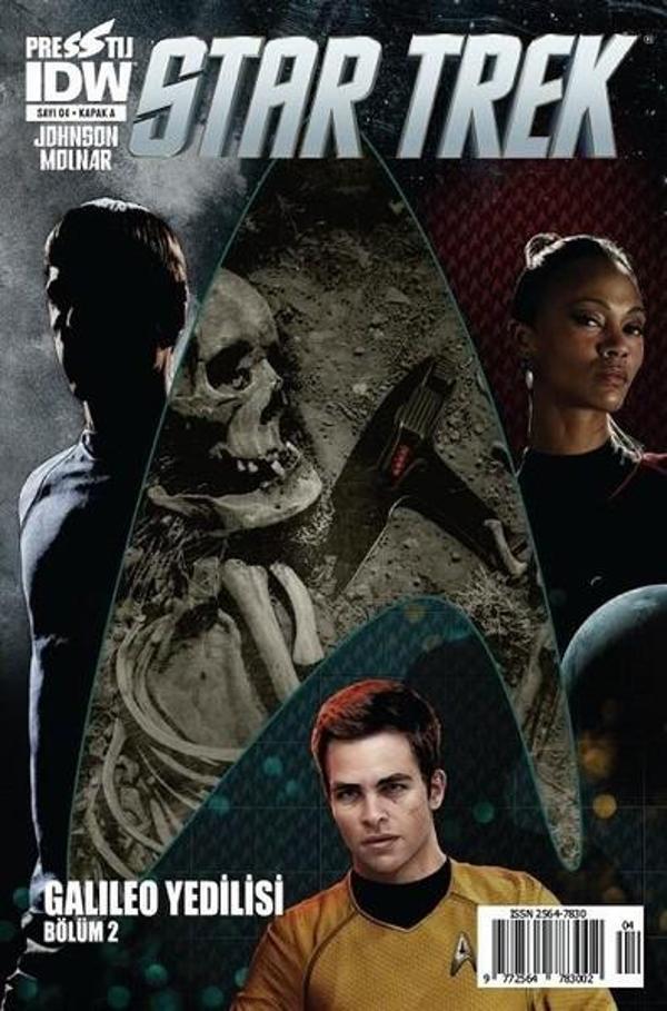Star Trek Sayı 4 Kapak A-Çizgi Roman Dergisi - Presstij Kitap - Image 1