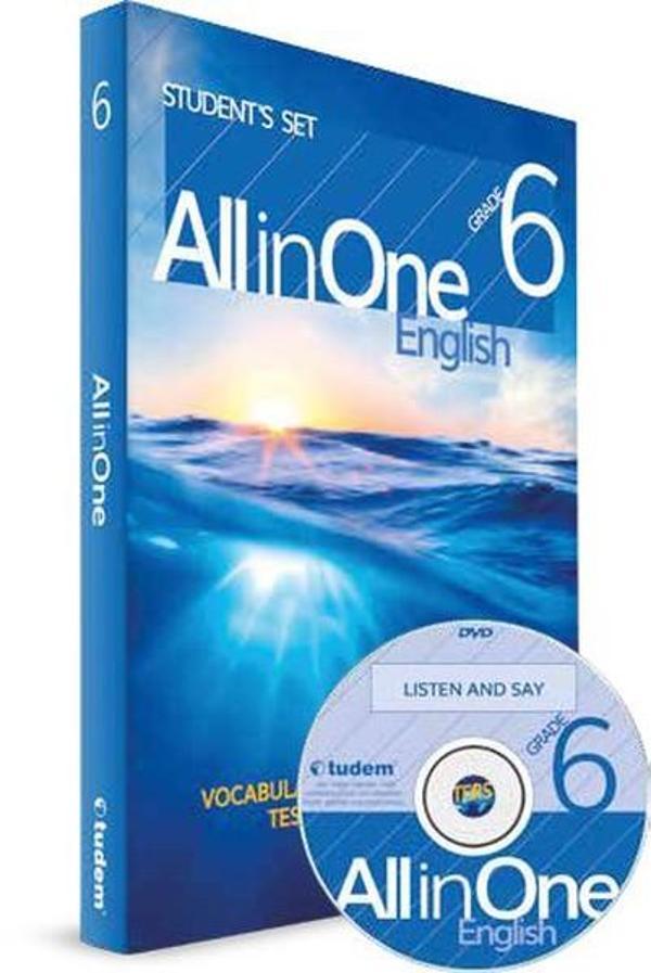 All in One Grade 6 English - Tudem Yayınları - Ders Kitapları - Image 1