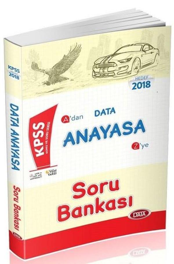 KPSS 2018 Anayasa Soru Bankası - Data Yayınları - Image 1