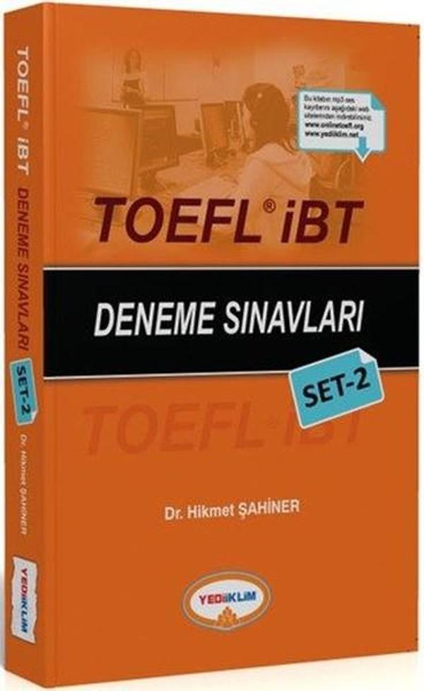 TOEFL İBT Deneme Sınavları Set 2 - Yediiklim Yayınları - Image 1