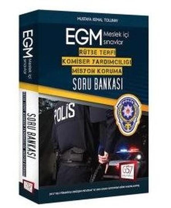 2017 EGM Rütbe Terfi Komiser Yardımcılığı Misyon Koruma Soru Bankası - 657 Yayınevi - Image 1