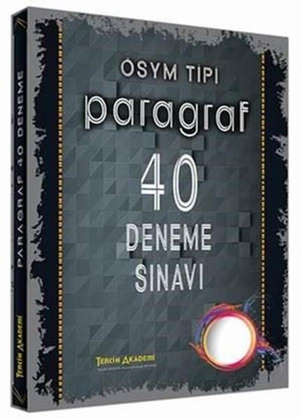 ÖSYM Tipi Paragraf 40 Deneme Sınavı - Tercih Akademi - Image 1