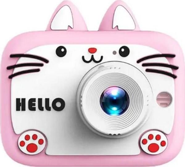 Hello Çocuk Dijital Fotoğraf Makinesı 20 MP Video Kaydedici 2.0 inç Çift Kameralı Ks-102 - Image 1