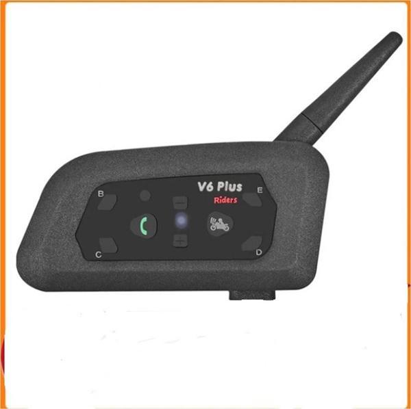 V6 Plus Motorsiklet Kaskı intercom Su Geçirmez 1200 m - Image 1