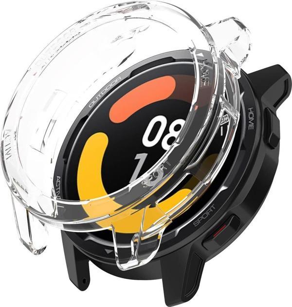 Microsonic Xiaomi Watch S1 Active Kılıf 360 Full Round Soft Silicone Şeffaf - Image 1