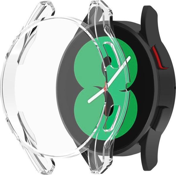 Microsonic Samsung Galaxy Watch 5 40mm Kılıf 360 Full Round Soft Silicone Şeffaf - Image 1