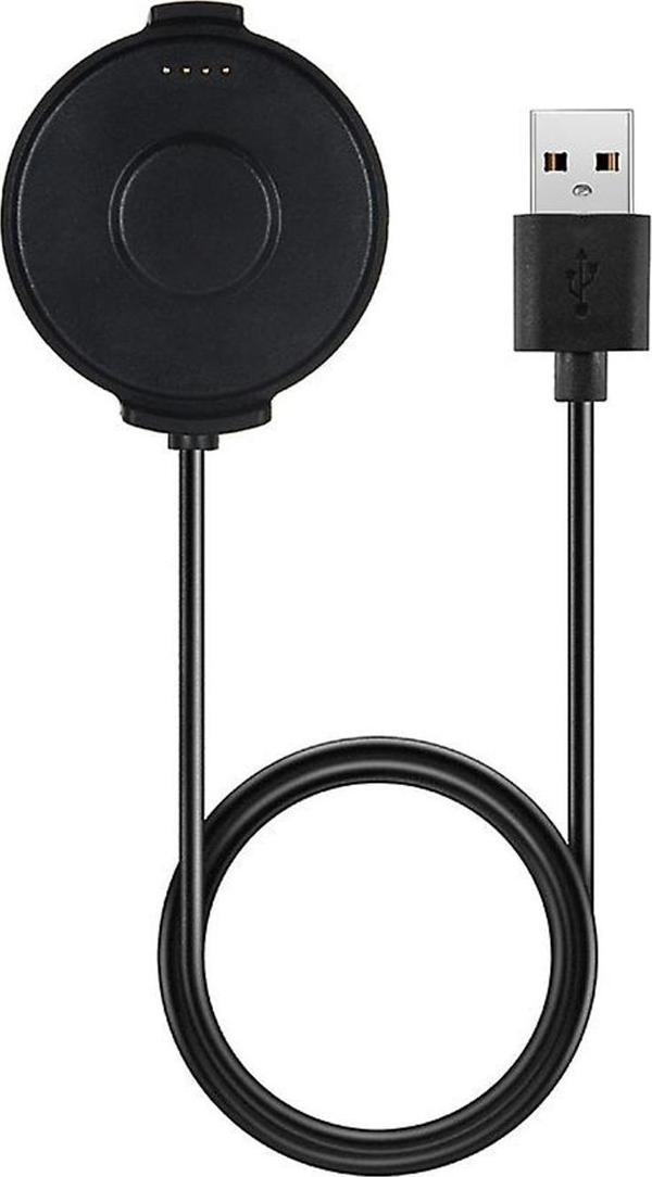 Microsonic Ticwatch Pro Manyetik USB Şarj Kablosu Siyah - Image 1
