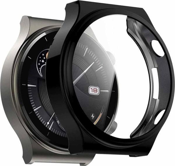 Microsonic Huawei Watch GT2 Pro Kılıf Matte Premium Slim WatchBand Siyah - Image 1