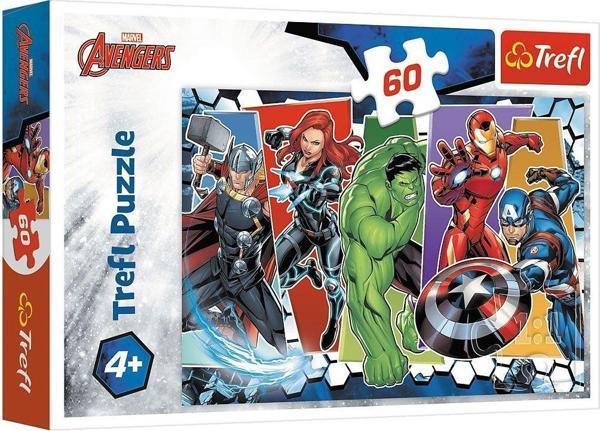 Marvel The Avengers 60 Parça Puzzle  - Image 1
