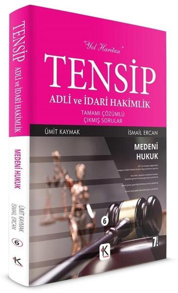 Tensip Adli ve İdari Hakimlik-Medeni Hukuku-Tamamı Çözümlü Çıkmış Sorular - Kuram - Image 1