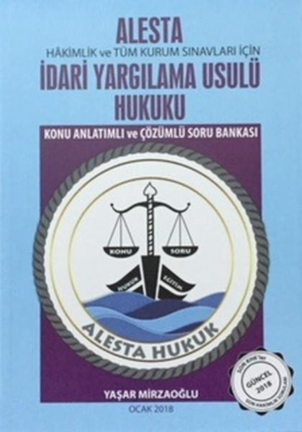 Alesta İdari Yargılama Usulü Hukuku Konu Anlatımı Ve Soru Bankası - Yazarın Kendi Yayını - Image 1