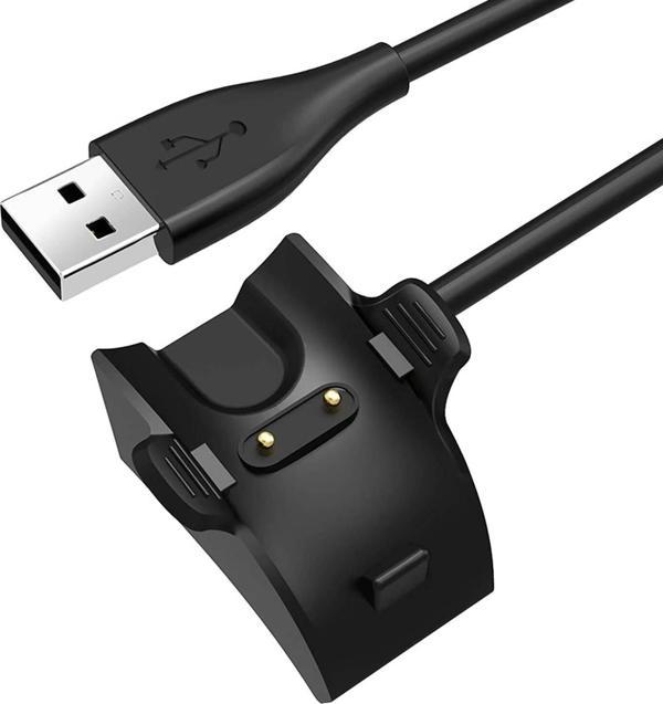 Microsonic Huawei Band 4 Manyetik USB Şarj Kablosu Siyah - Image 1