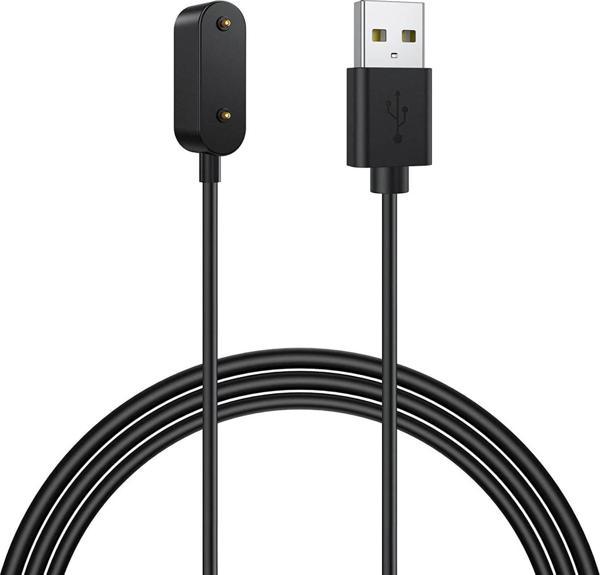 Microsonic Huawei Honor Watch ES Manyetik USB Şarj Kablosu Siyah - Image 1