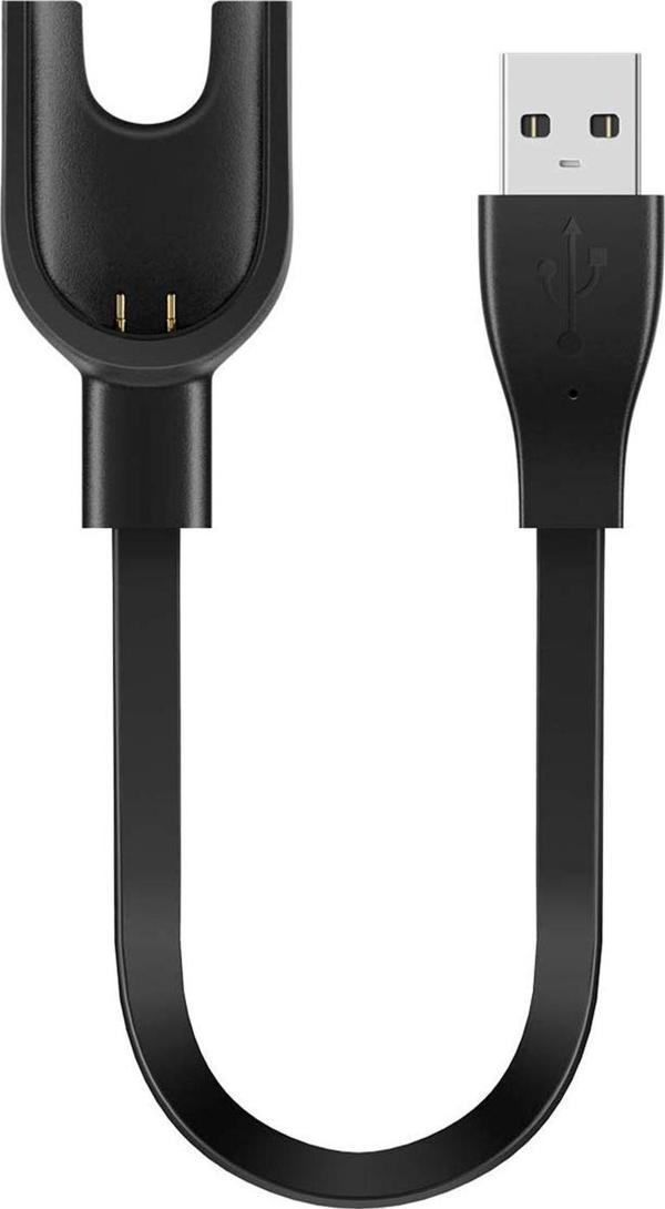 Microsonic Xiaomi Mi Band 3 USB Şarj Aleti Siyah - Image 1