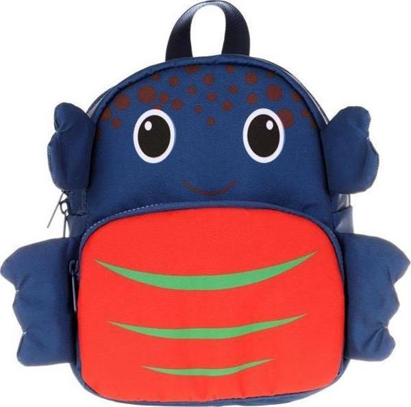 Kaukko Kids Love Navy Blue Bee Anaokul Çantası V6022 - Image 1