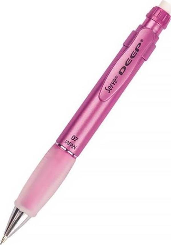 Serve Deep Versatil Metalik Pembe 0.7mm Uçlu Kalem - Image 1