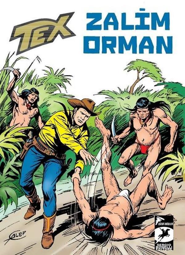 Tex Klasik Seri 42-Zalim Orman-Hainin Yüzü - Çizgi Düşler - Image 1