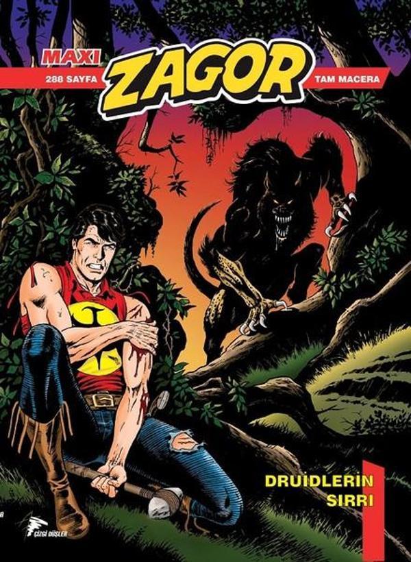 Zagor Maxi 18-Druidlerin Sırrı - Çizgi Düşler - Image 1