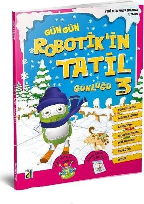 Gün Gün Robotik Tatil Günlüğü 3 - Damla Yayınevi - Image 1