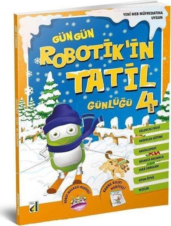 Gün Gün Robotik Tatil Günlüğü 4 - Damla Yayınevi - Image 1