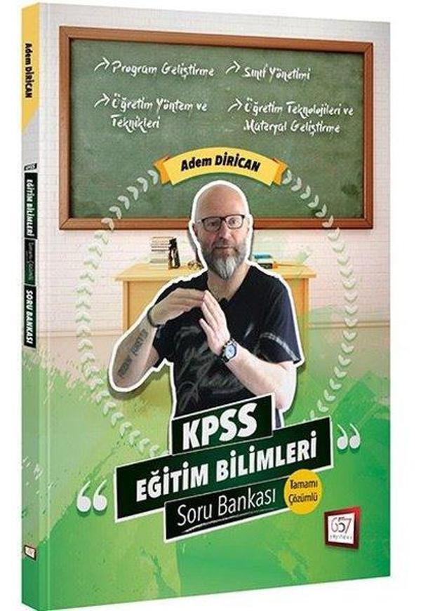 2019 KPSS Eğitim Bilimleri Tamamı Çözümlü Soru Bankası - 657 Yayınevi - Image 1