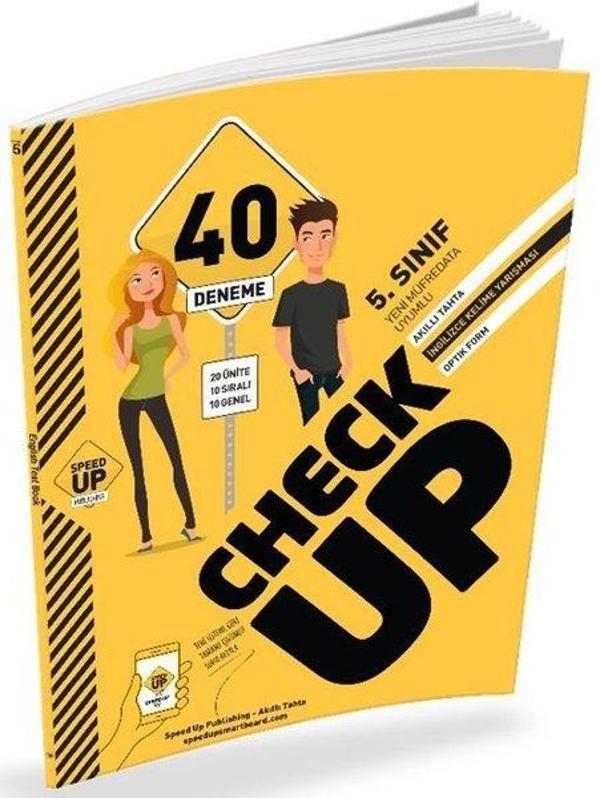 5.Sınıf 40 Deneme Check Up - Speed Up Publishing - Image 1