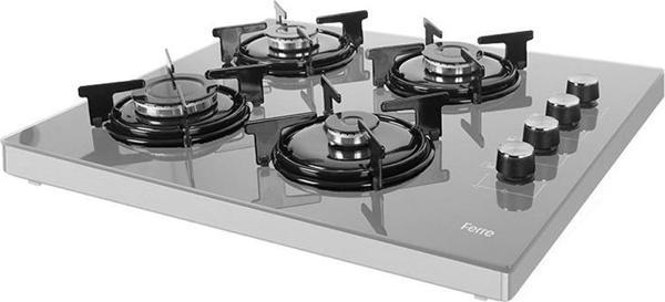 Ferre G2240 CE Gri Cam Set Üstü Ocak - Image 1
