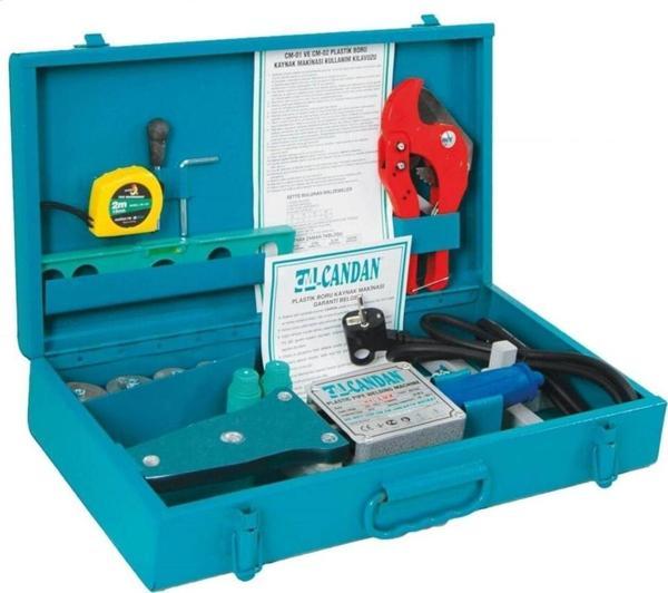 Candan Plastik Boru Kaynak Makinesi Full Set - Image 1