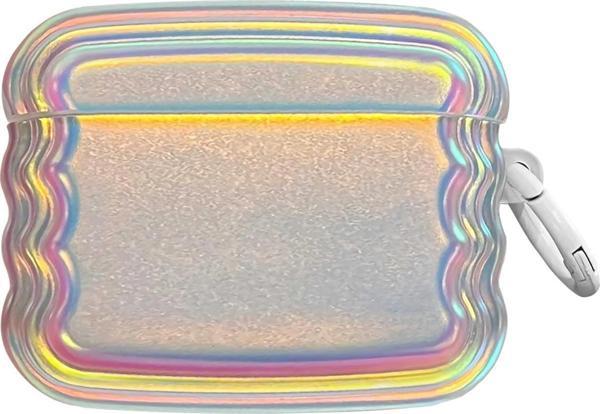 Microsonic AirPods 3. Nesil Kılıf Zigzag Hologram Çok Renkli - Image 1