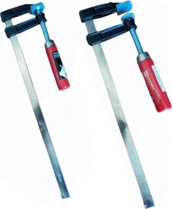İstoç Türk B.H.D Tools 2 Adet Çelik Mobilyacı Işkencesi 50X250Mm Ile 50X300Mm - Image 1